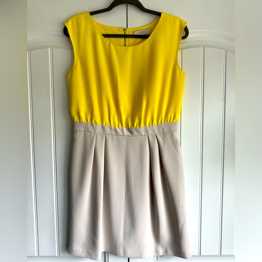 LOFT Sleeveless dress